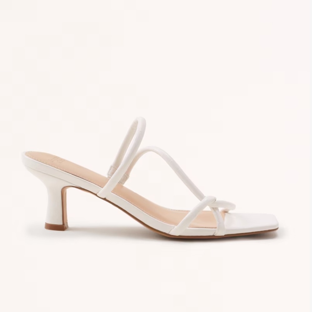 Twist Strap Heeled Sandal
